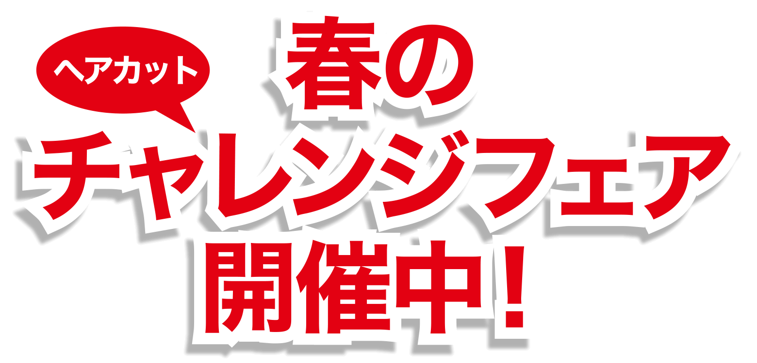 春のチャレンジフェア開催中！